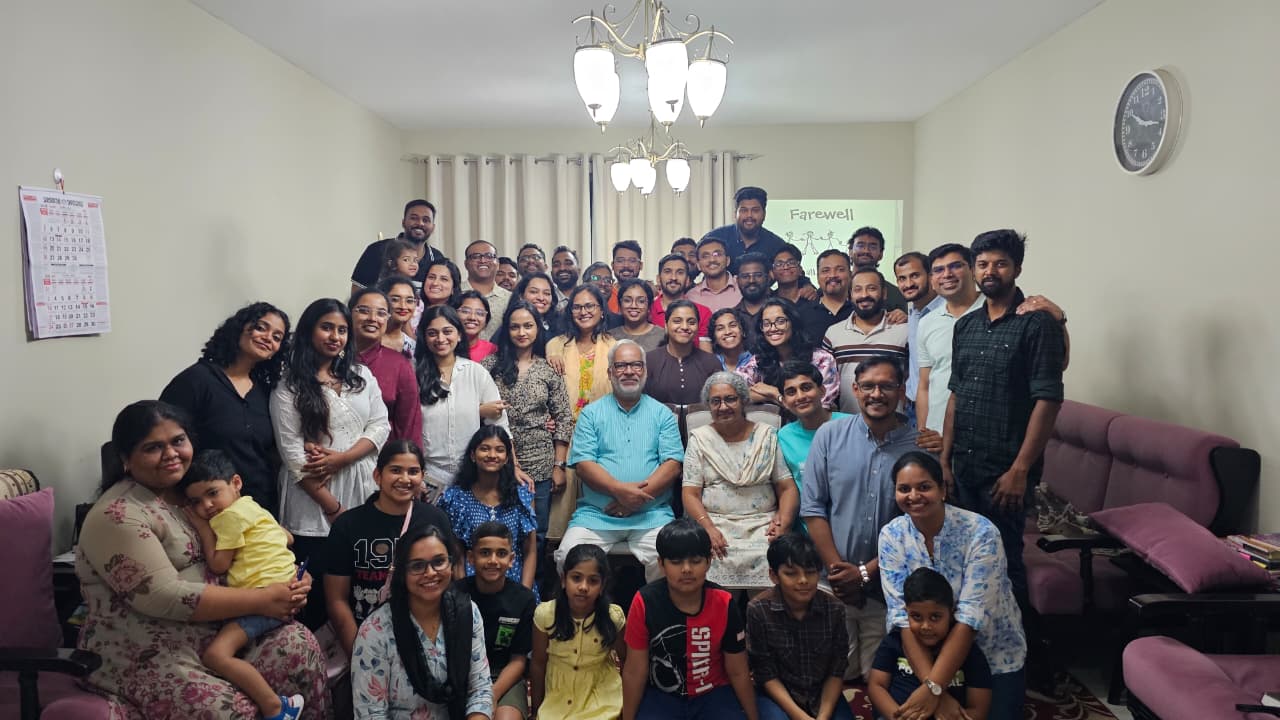 Farewell to Rev. Raju Jacob & Moly Kochamma